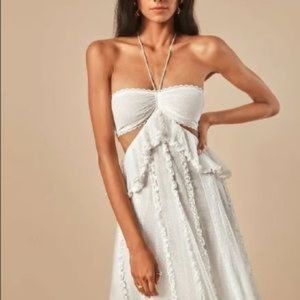 Rococo Sand Ame Maxi Dress - White
